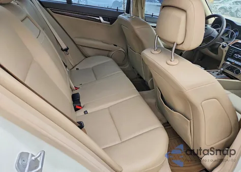 2012 Mercedes-Benz C 300 4Matic from USA, damaged, VIN WDDGF8BB3CR206722